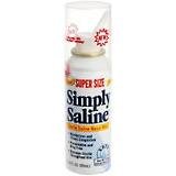  : Simply Saline Sterile Saline Nasal Mist, Super Size 3 fl oz (90 ml)
