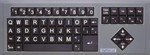 Black Keys in QWERTY Order with USB