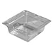 Carlisle 1030007 Clear 6-25/32-Inch TopNotch One-Sixth Size Food Pan (Case of 6)