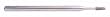 DIAMOND POINT 3/32" SHANK FLAT END TAPERED 1.0MM