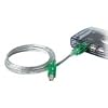 Belkin USB A/B Cable With Green LED ( F3U144-06-GRN )