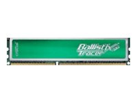 Crucial BL25664TG1608 PC1600 2GB Arbeitsspeicher (DDR3, Crucial Ballistix CL8, Tracer, green) Retail