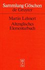 Produkt-Bild: Altenglisches Elementarbuch