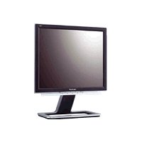 ViewSonic VX712 17 Zoll TFT LCD-Monitor analog/digital DVI-D (Kontrast 500:1, 8ms Reaktionszeit) silber/schwarz