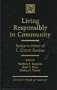 Living Responsibly in Community