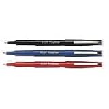 PIL11015 Fineliner Marker, Airtight Cap, Fine Point, Red Ink