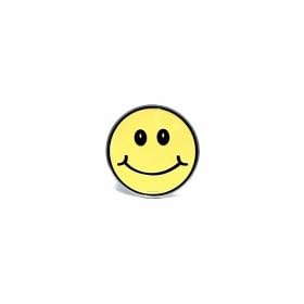 Smiley Face Die-Cast Pewter hitch cover