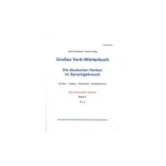 Gro�es Verb-W�rterbuch - Band 2 (R-Z)