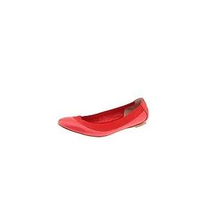 Buy Donna Karan 883163 | Ladies Dress Flat Shoes Red Calf by Donna Karan
