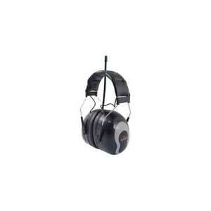 Radians Sound FX Earmuff BLACK Frame AM FM Radio NRR 22 by 
