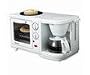 Aroma ABT106W Breakfast to Go 3-in-1 Toaster Oven, Grill & Coffee Maker