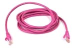 Belkin 75ft 10/100BT CAT5E Patch RJ45M/RJ45M Pink