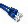(20 PACK) 7 FT RJ45 CAT 5E MOLDED NETWORK CABLE - BLUE
