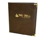 Risch Harley Deluxe Menu Cover - 5-1/2 in. x 8-1/2 in. - Fold Out 3 View