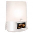 WAKE UP ADVANCED SUNRISE ALARM CLOCK WITH DIGITAL FM RADIO, STEREO, NATURE SOUNDS PLUS MP3 iPOD Plug