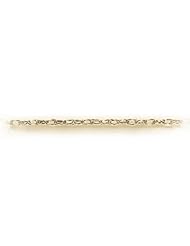 PremiumPearl 18 Inch 14K Yellow Gold Rope Chain, 0.8mm Chain Size