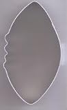 Football Metal Cookie Cutter