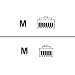 Anschlusskabel, RJ11(6p4c)-Stecker auf RJ45(8p4c)-Stecker mit EZE, Kabel: 4-adrig, flach und schwarz, 1:1, 3,00 m