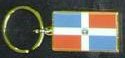 Dominican Republic - Metal Key Rings