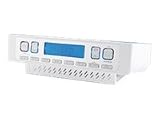 Soundmaster UR 2010 K�chenunterbau-Uhrenradio (PLL/UKW/RDS-Tuner) wei�