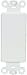 DECORA TYPE INSERT BLANK WHITE