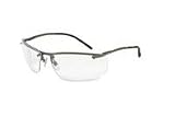 Uvex S4110 Slate Safety Eyewear, Matte Gunmetal Frame, Clear Hardcoat Lens