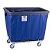 R&b Wire 416sobc/fg 16 Bushel Fully Sewn Permanent Liner Basket Truck W/Non-marking Air Cushion Bumper Forest Green