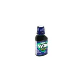 Vicks Nyquil Cold and Flu Multi-Symptom Relief, Original Flavor 10 fl oz (295 ml)