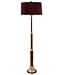 Frederick Cooper Crocodile Telescope Floor Lamp
