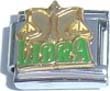 Clearly Charming Libra Zodiac Italian Charm