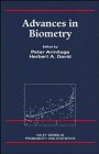 advances in biometry wiley series in probability and statistics
