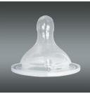 Birds and Bees Slower-flow Food Grade Silicone Baby Nipple (2 Pack)
