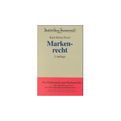 Beck'sche Kurzkommentare, Bd.13B, Markenrecht