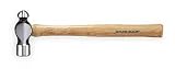Westward 2DBR6 Ball Pein Hammer, 8 Oz, Hickory Handle