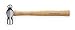 Westward 2DBR6 Ball Pein Hammer, 8 Oz, Hickory Handle