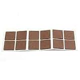 Light Duty Felt Pads Brown, 1 x 1