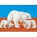 Playmobil Polar Bear with Cubs
