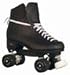 EAST COAST ROLLER - [laces:White] - [wheels:Fo-Mac Free-Style Black 57mm] - [rims:Black] - [bearings:Kwik ABEC 5] [toestop:Artistic White] [Boot: Boost 111] - Size 2