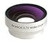 Raynox DVM-700 0.7x Ultra-Compact Wideangle Snap On Lens for 30mm Lenses, With Adapters For 37mm and 30.5mm