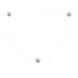 Cultured Freshwater Pearl Necklace - Sterling Silver Clasp