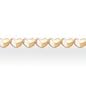 14kt. Gold, 10" Heart Anklet