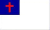 Christian Flag 3x5 FT 3 x 5 Brand NEW RED CROSS