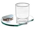 Alno Polished Brass TUMBLER HOLDER WITH TUMBLER A8970-PB