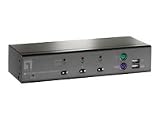 Produkt-Bild: LEVEL ONE Desktop DVI KVM-Switch 3-Port DVI/USB/Audio cables included