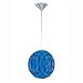 Lite Source Copenhagen II Blue Pendant Lamp LS-1925PS-BLU