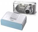 Canon PowerShot A430 Digital camera - 4.0 Mpix - optical zoom: 4 x - supported memory: MMC, SD - silver grey - with Canon SELPHY CP510 Compact Photo Printer
