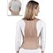 FLA 16-900600 Posture Control Brace Back Support Beige LATEX FREE LARGE