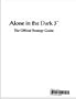 Alone in the Dark 3: The Official Strategy Guide (Prima's Secrets of the Games)