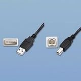 USB 2.0 Cable for PC or Mac, Silver Series, 480 Mbps, 16 Foot, Black (FEL97815) Category: Computer Cables