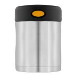 Thermos Nissan 10-Ounce Stainless-Steel Food Jar, Espresso